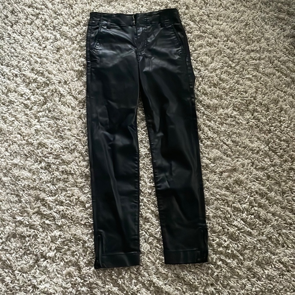 KUT pleather jeans.